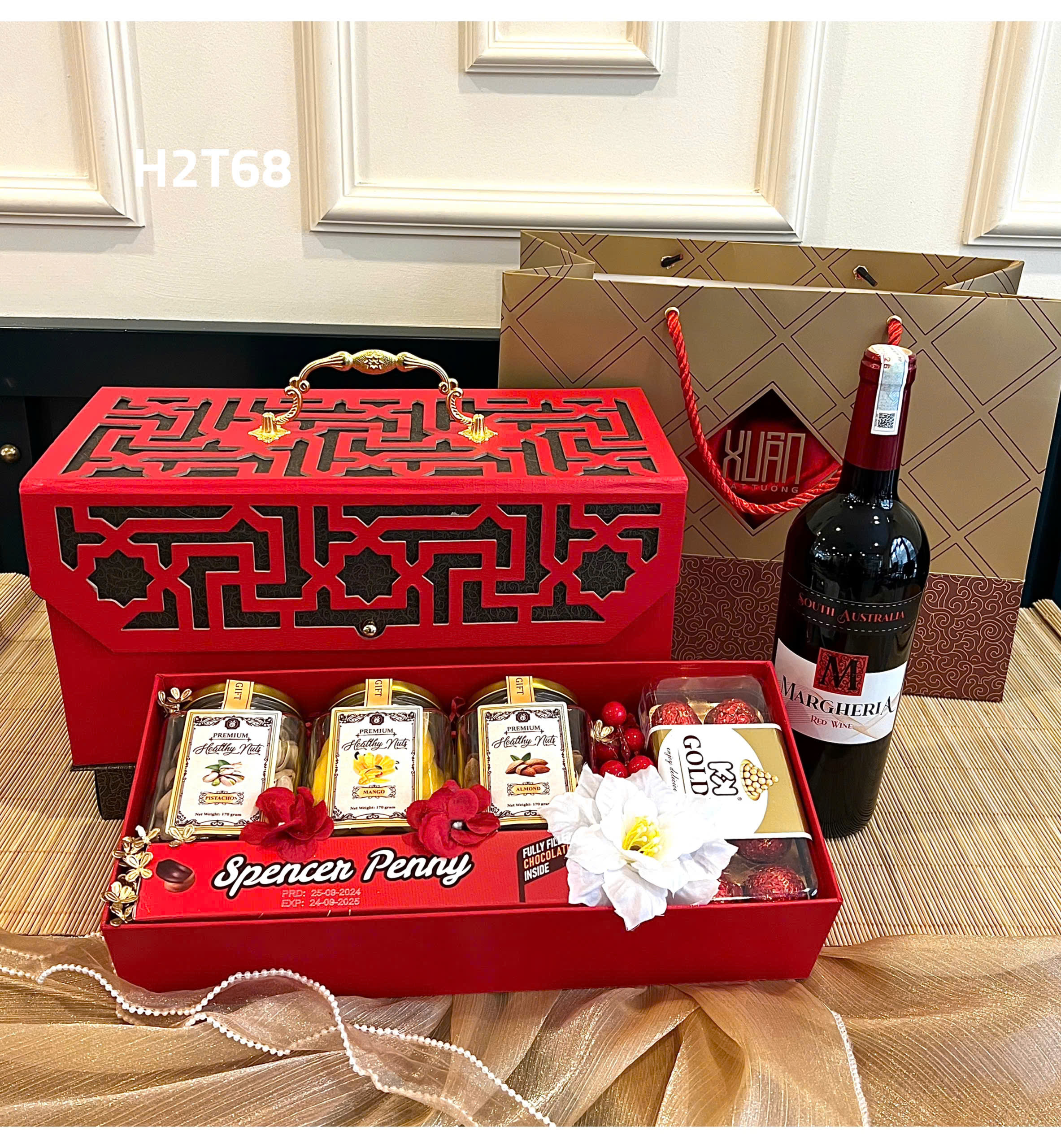 🎉 MUA QUÀ TẾT GIÁ SỈ – RƯỚC LỘC VỀ NHÀ 🎉 Set Quà Tết H2T68